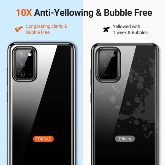 NIB- Galaxy Note 20 TORRAS Crystal Clear - Picture 7 of 10